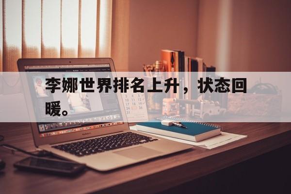 jinnianhui电脑app-李娜世界排名上升，状态回暖。